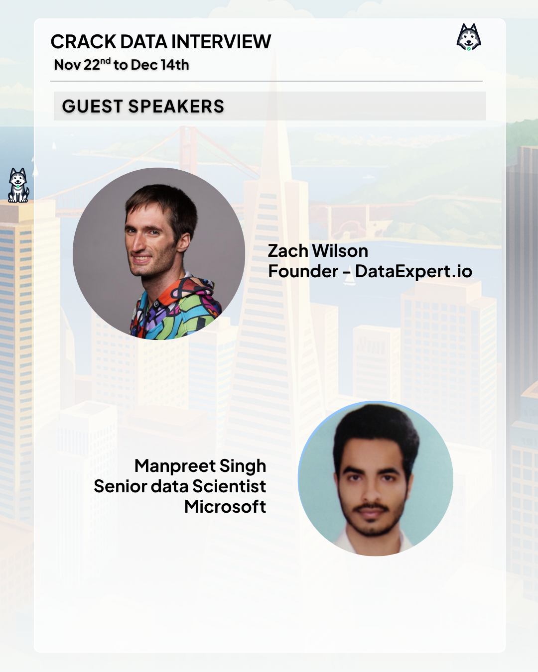 Guest speakers