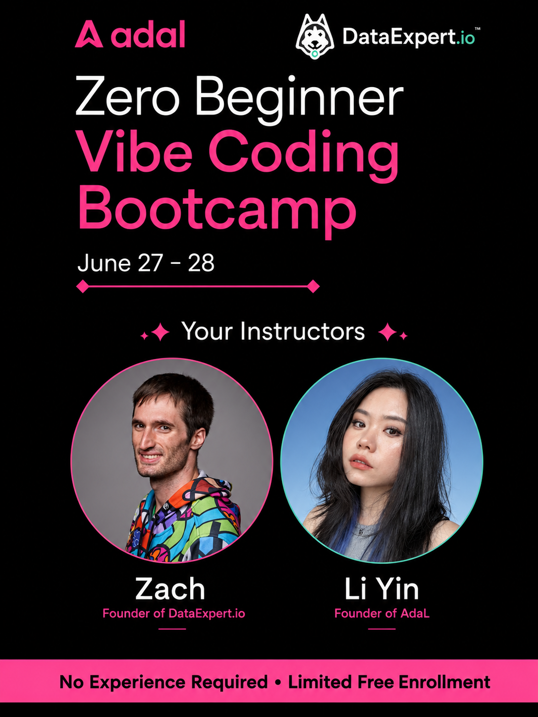 Zero Beginner Vibe Coding Bootcamp (Copy) program overview